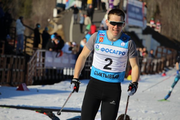 Виктор Соколов - победитель гонки на 5 км на Всероссийских соревнованиях на приз Раисы Сметаниной