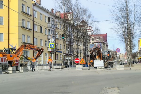 В Сыктывкаре до конца июля будет перекрыт участок ул.Интернациональной