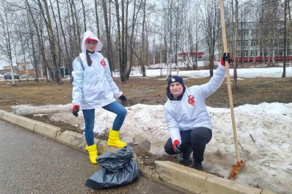 Приближая весну: ухтинцы высадились с 