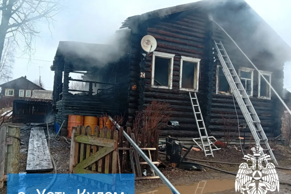 Семья из Усть-Кулома нуждается в помощи после пожара