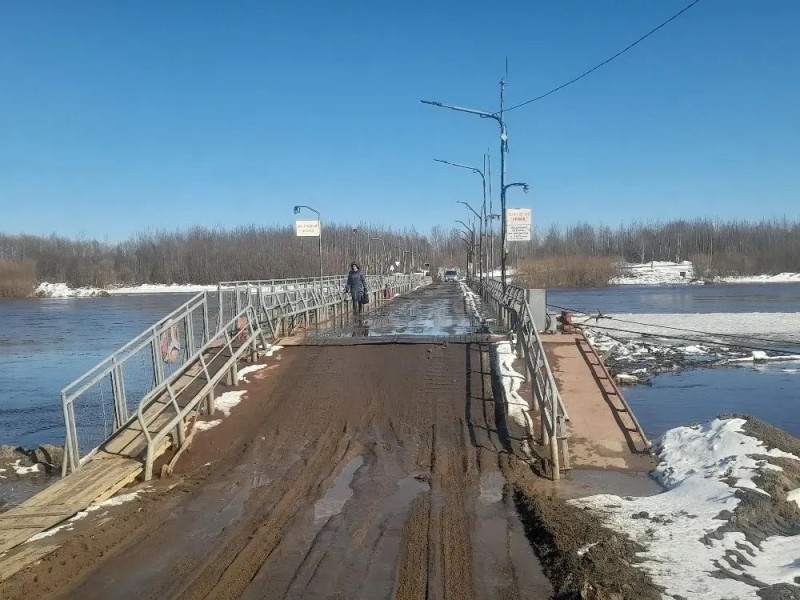 В Сыктывкаре приступят к демонтажу моста в м.Заречье