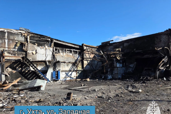 На пожаре в Ухте по ул.Западной травмирован мужчина