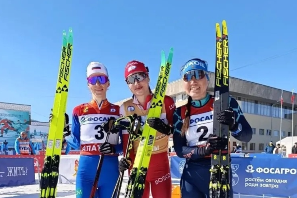  Ольга Царева стала третьей на чемпионате России в масс-старте на 50 км