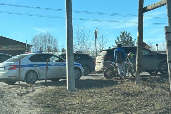 Пятнадцатилетнего подростка на питбайке задержали в Сыктывкаре