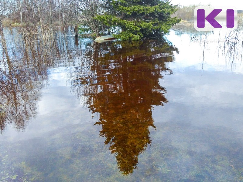 На реке Сысоле произошло формирование максимальных уровней воды 