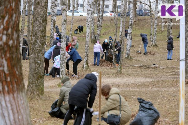 Субботники в Сыктывкаре: кто и где убирает