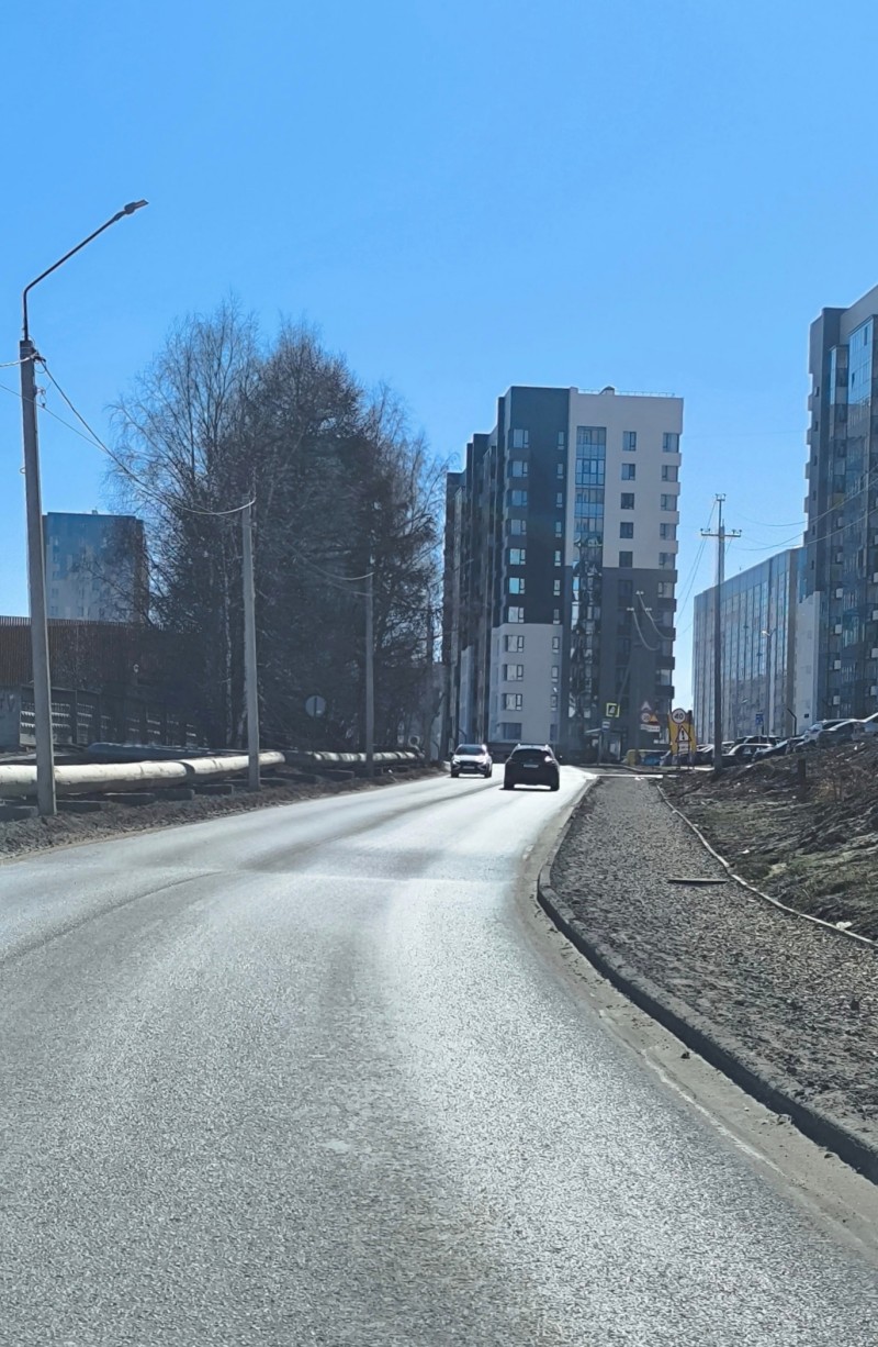 Второй этап ремонта ул.Тентюковской в Сыктывкаре начнется на следующей неделе