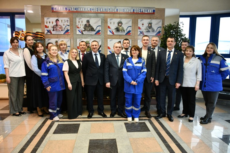 В АО "Транснефть – Север" состоялась встреча коллектива с Героем России                        

