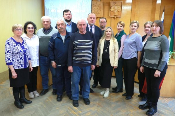 В Инте вручили памятные медали ликвидаторам аварии на Чернобыльской АЭС