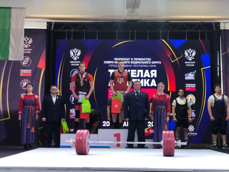 В Коми завершились чемпионат и первенство СЗФО по тяжелой атлетике