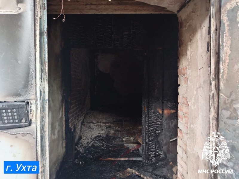 В Ухте расследовано дело о поджоге детской коляски в подъезде, где погибли два человека