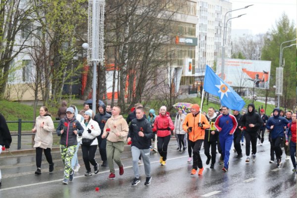 В Сыктывкаре МВД по Коми организовало патриотический пробег 
