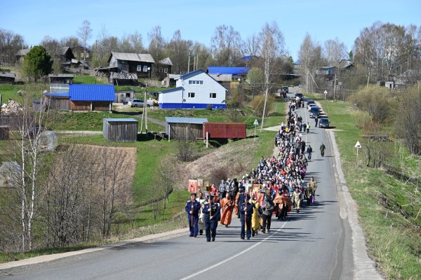 500 паломников и 60 километров: в селе Ыб завершился юбилейный крестный ход 