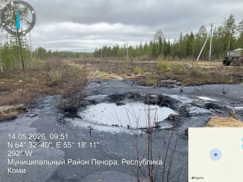 В Печорском районе устраняют последствия разлива нефтепродуктов
