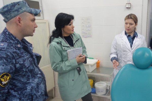 Омбудсмен Коми Вера Железцова побывала в ухтинских исправительных колониях