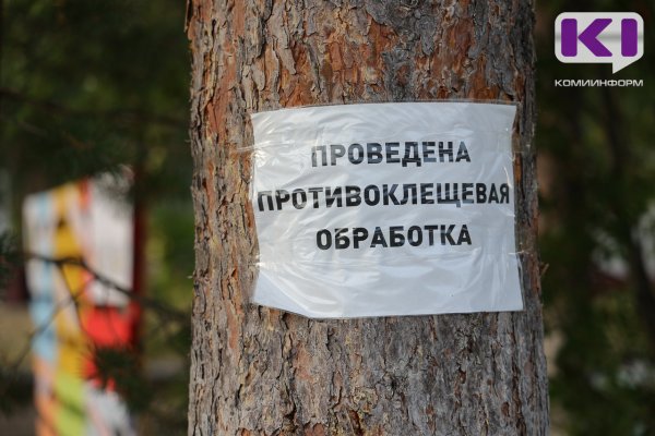 Почти 430 тысяч квадратных метров обработают от клещей в Сыктывкаре в этом году