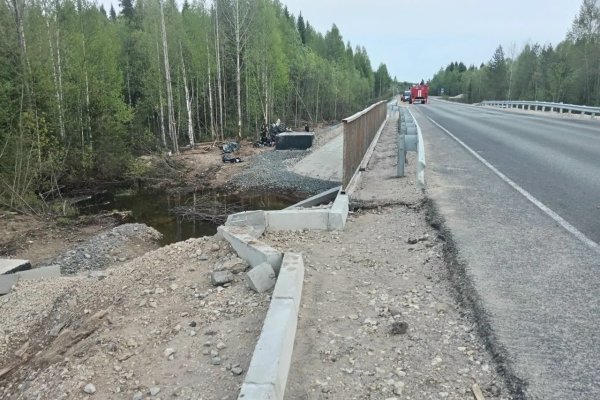 В Княжпогостском районе водитель Kia съехал в кювет и опрокинулся: трое пострадавших, среди них ребенок