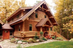 Строительство деревянных загородных домов и дач